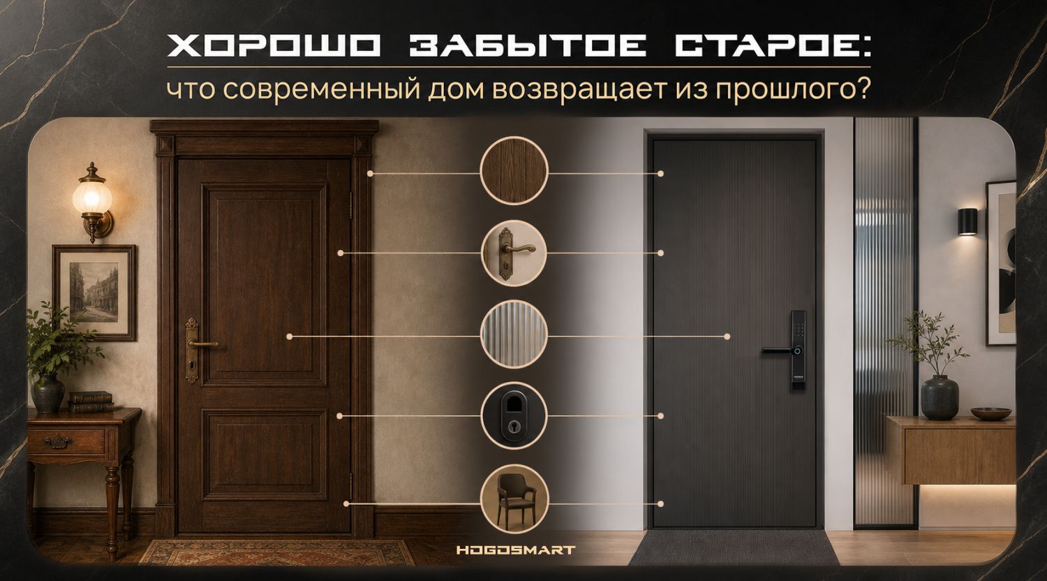 Хорошо забытое старое: что современный дом возвращает из прошлого